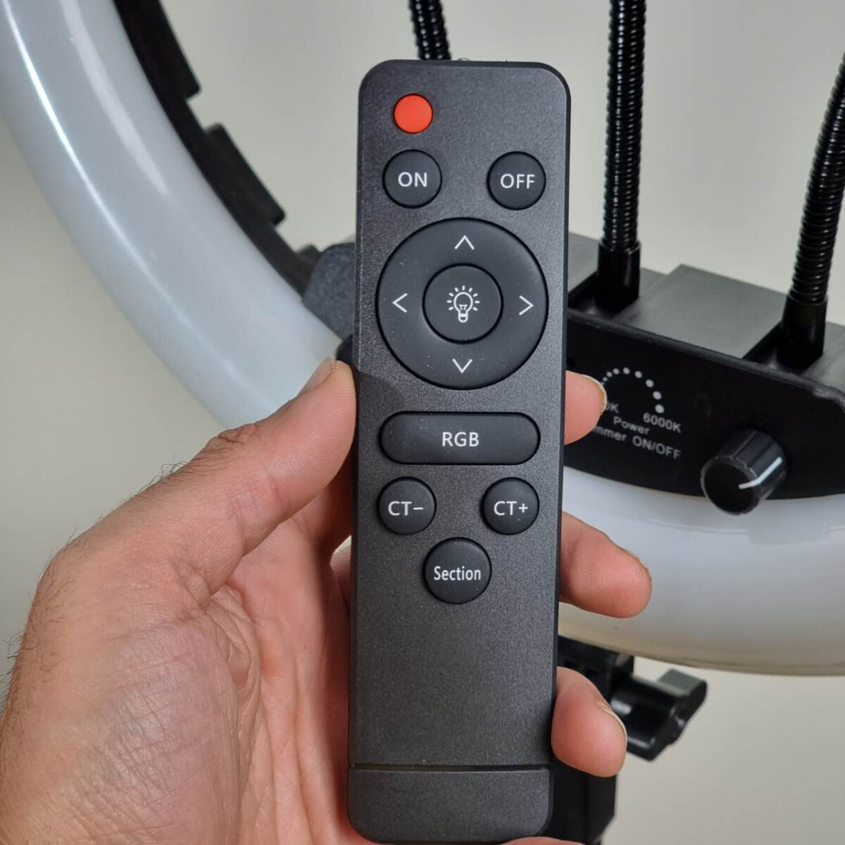 رینگ لایت مدل RL-14 NEO K به همراه سه پایه