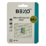 کارت حافظه‌ microSD بکسو مدل 433X کلاس 10 استاندارد UHS-I U1 سرعت 65MBps ظرفیت 64 گیگابایت