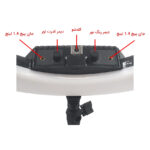 رینگ لایت هیرو مدل FE480 100W به همراه سه پایه