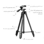 سه پایه دوربین نست مدل NT-510 به همراه گیره نگهدارنده موبایل