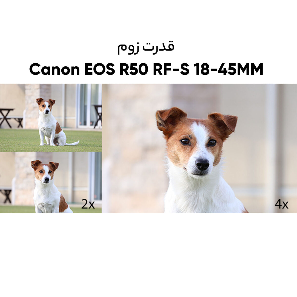 دوربین دیجیتال کانن مدل EOS R50 RF-S 18-45MM