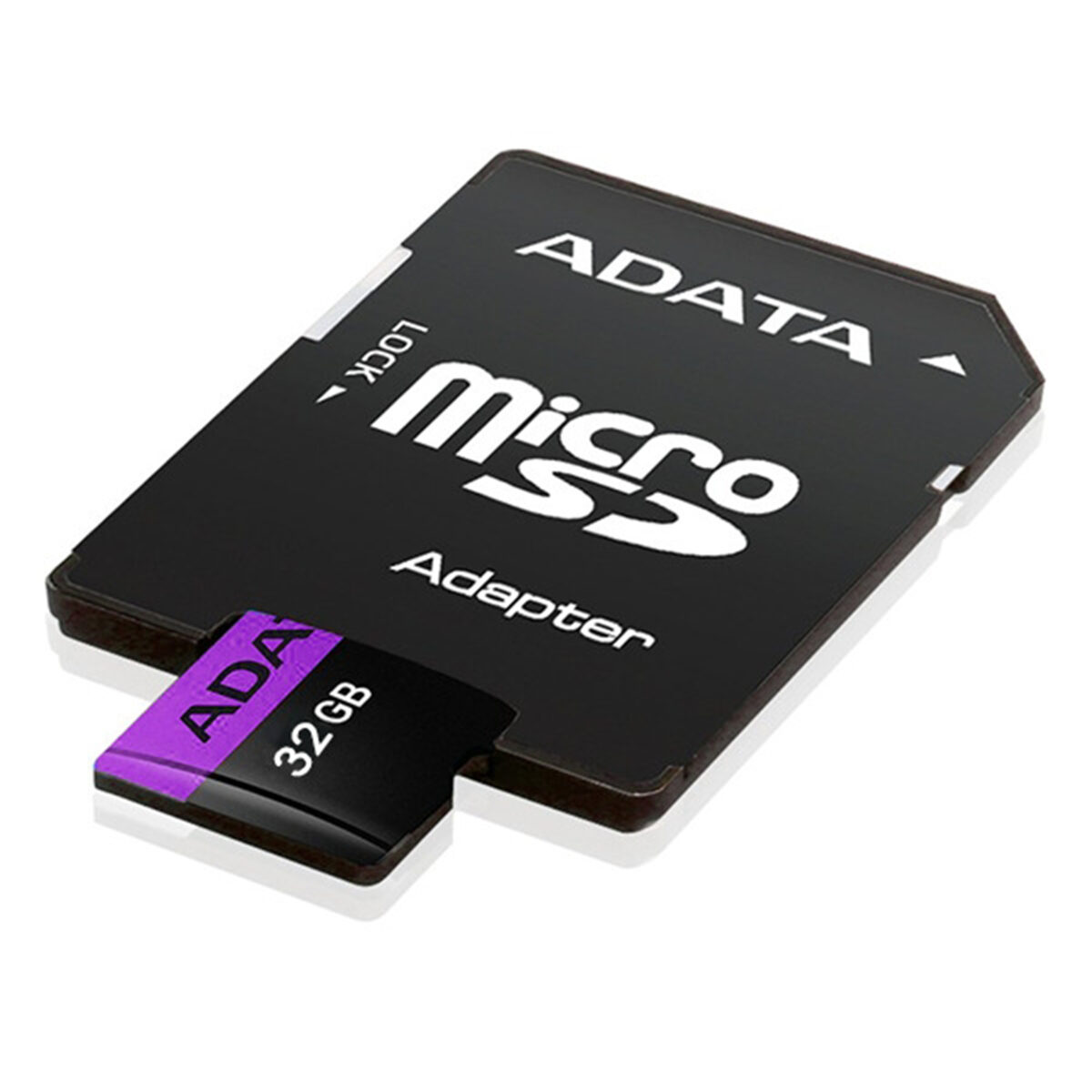 کارت حافظه‌ microSDHC ای دیتا مدل Premier کلاس 10 استاندارد UHS-I U1 سرعت 80MBps ظرفیت 32 گیگابایت به همراه با آداپتور SD