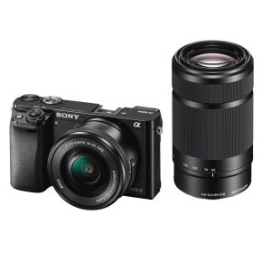 دوربین دیجیتال بدون آینه سونی مدل A6400 به همراه لنز 16-50 و 210-55 میلی مترخرید دوربین سونی a6400 دست دوم