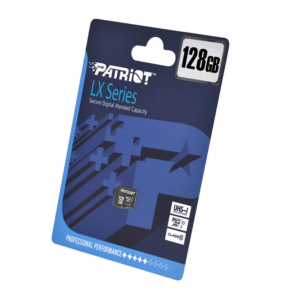 کارت حافظه microSDXC پتریوت مدل LX کلاس 10 استاندارد UHS-I U1سرعت 80MBps ظرفیت 128 گیگابایت