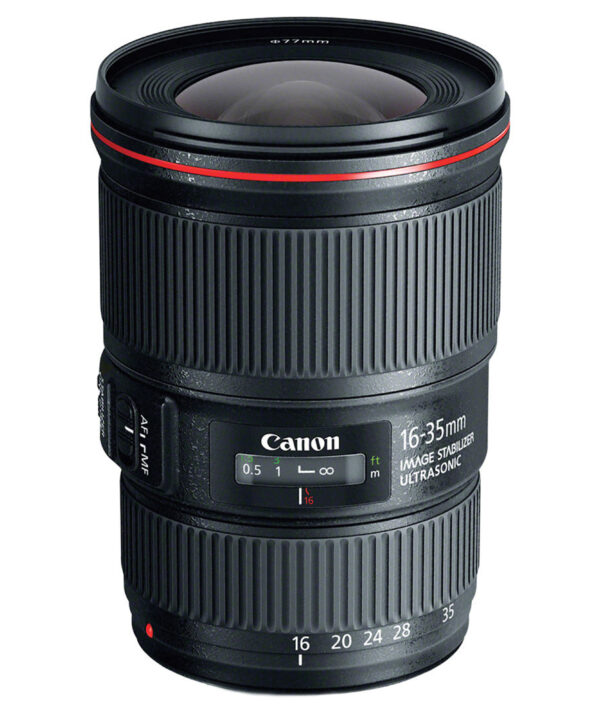 لنز دوربین کانن مدل EF 16-35mm f/4L IS USM