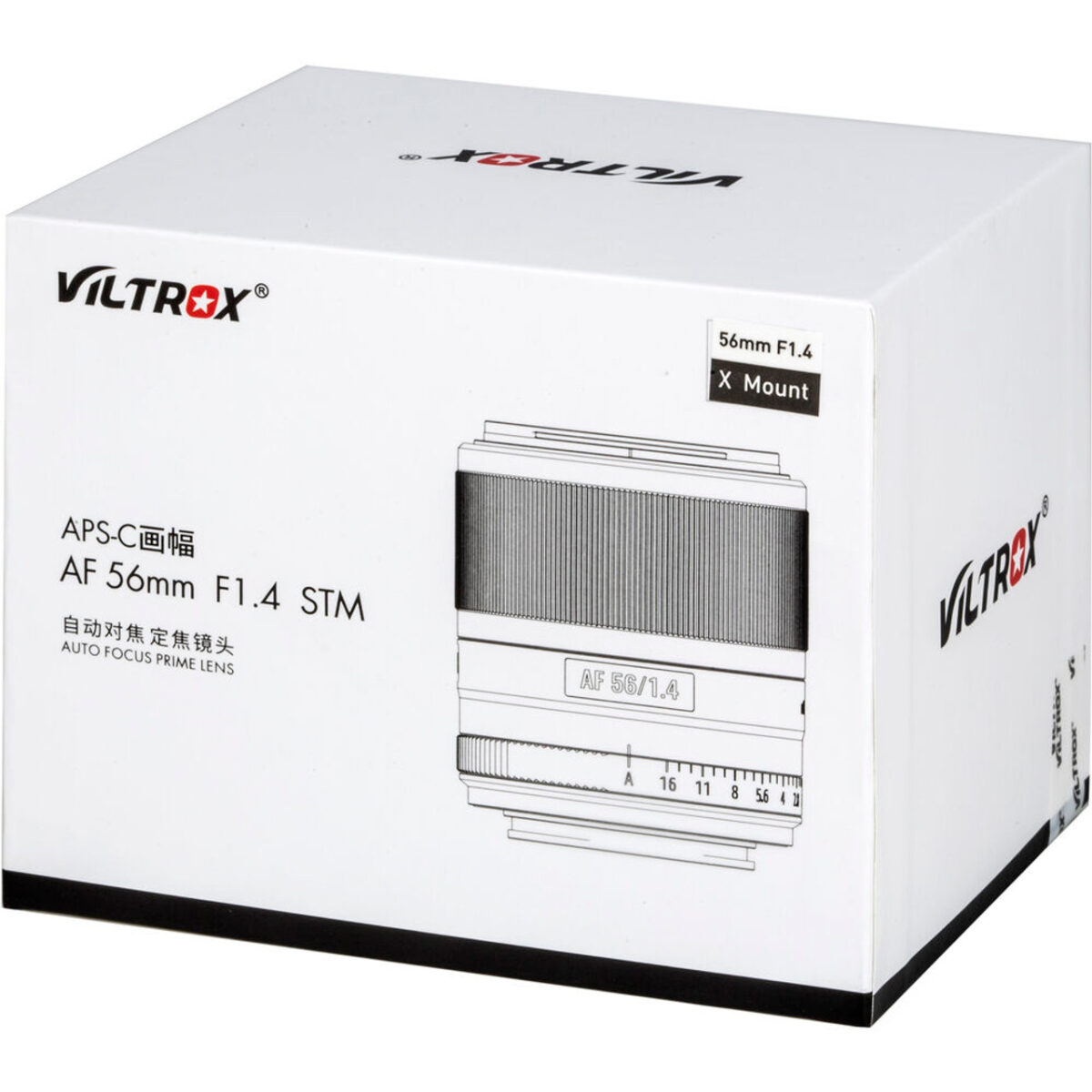 لنز دوربین ویلتروکس مدل AF 56mm F1.4 STM کد 0056