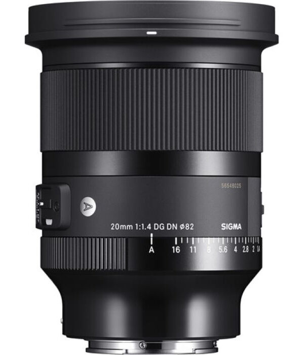 لنز دوربین سیگما مدل  Sigma 20mm f/1.4 DG DN Art Lens