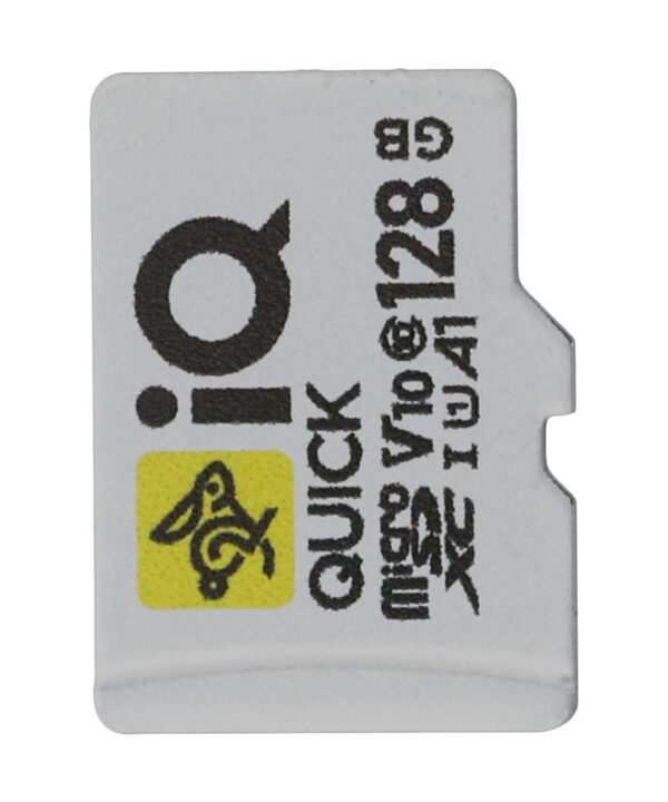 کارت حافظه microSDHC اینتلیجنتلی کوئیکلی مدل V10 A1 کلاس 10 استاندارد U1 سرعت 85MBps ظرفیت 128 گیگابایت