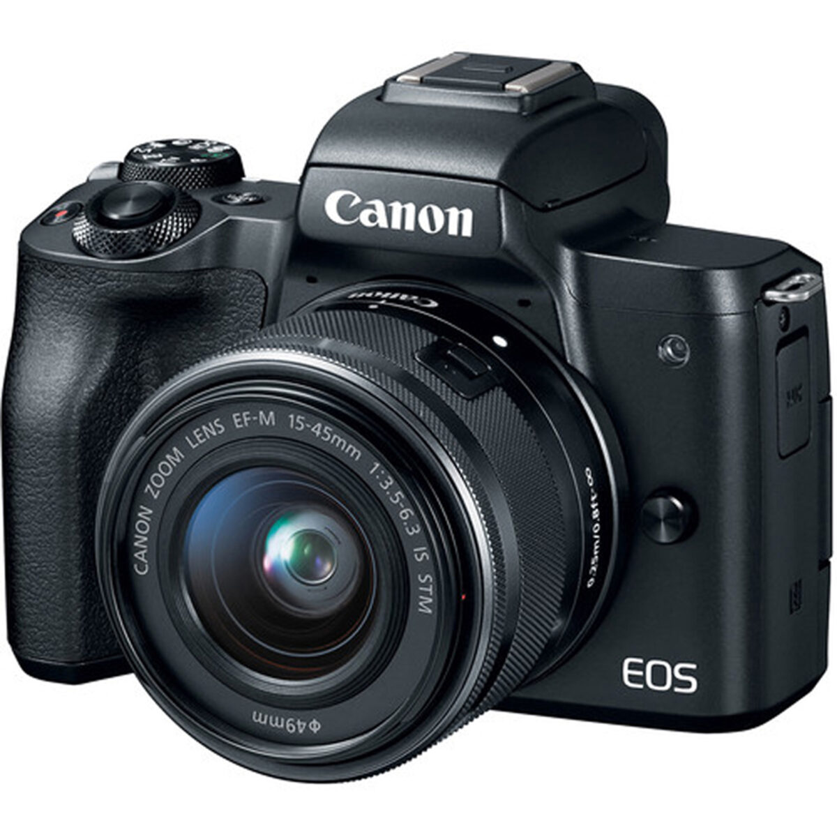 دوربین دیجیتال بدون آینه کانن مدل EOS M50 به همراه لنز 15-45 میلیمتر