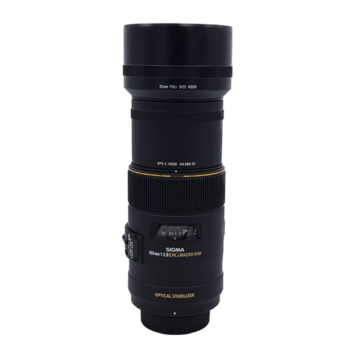 لنز دوربین سیگما مدل 105mm F/2.8 EX DG MACRO OS