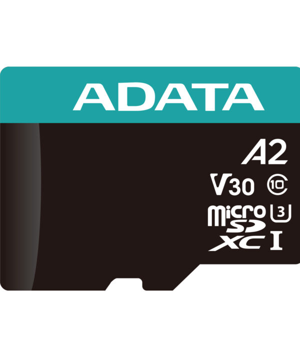 کارت حافظه MicroSDXC ای‌دیتا مدل Premier Pro کلاس 10 استاندارد UHS-I U3 سرعت 100MBps ظرفیت 64 گیگابایت همراه با آداپتور