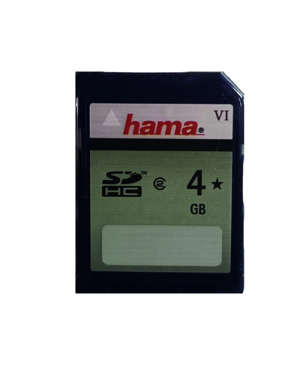 کارت حافظه SDHC هاما مدل 00055669 کلاس 2 استاندارد SDHC سرعت 6MBps ظرفیت 4 گیگابایت