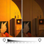 نور ثابت ال ای دی مدل SUNSET LAMP 2023