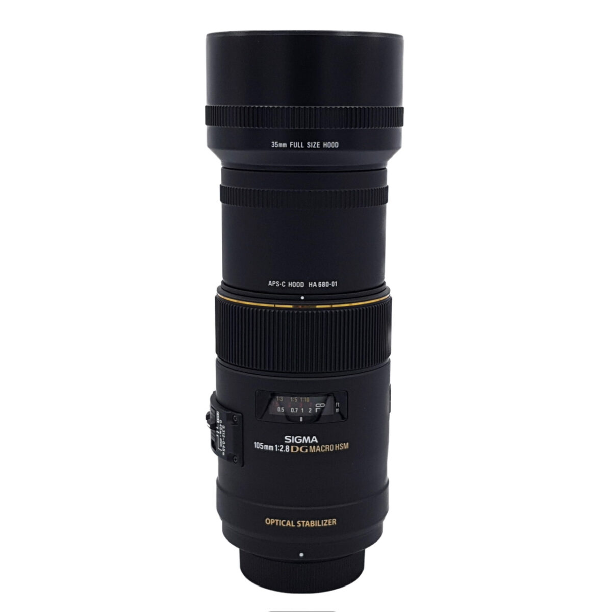 لنز دوربین سیگما مدل 105mm F/2.8 EX DG MACRO OS