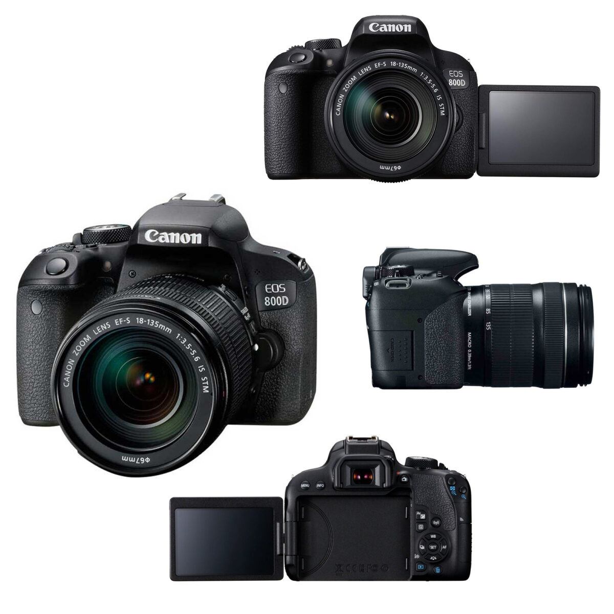 دوربین دیجیتال کانن مدل EOS 800D به همراه لنز 18-135 میلی متر IS STM