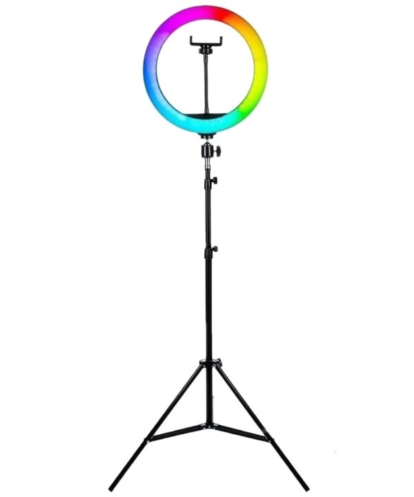 رینگ لایت مدل MJ33-RGB