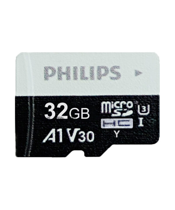 کارت حافظه microSD HC فیلیپس مدل A1-V30 کلاس 10 استاندارد UHS-I U3 سرعت 80MBps ظرفیت 32 گیگابایت