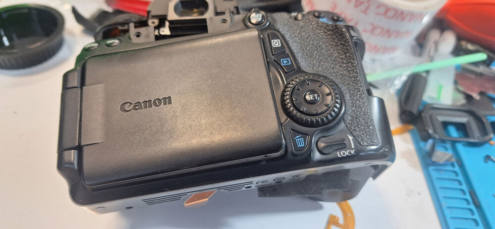 تعمیر دوربین اطمینان, تعمیرگاه دوربین کانن, تعمیرگاه دوربین کنون, دوربین Canon, آموزش تعمیر دوربین کنون )کانن)